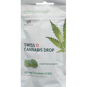 Swiss Cannabis Goutte Eucalyptus 120mg CBD (24 pcs) 