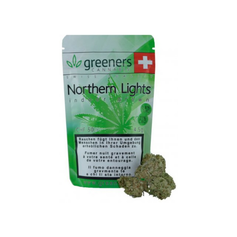 Greeners CBD – Northern Lights (4.5g)