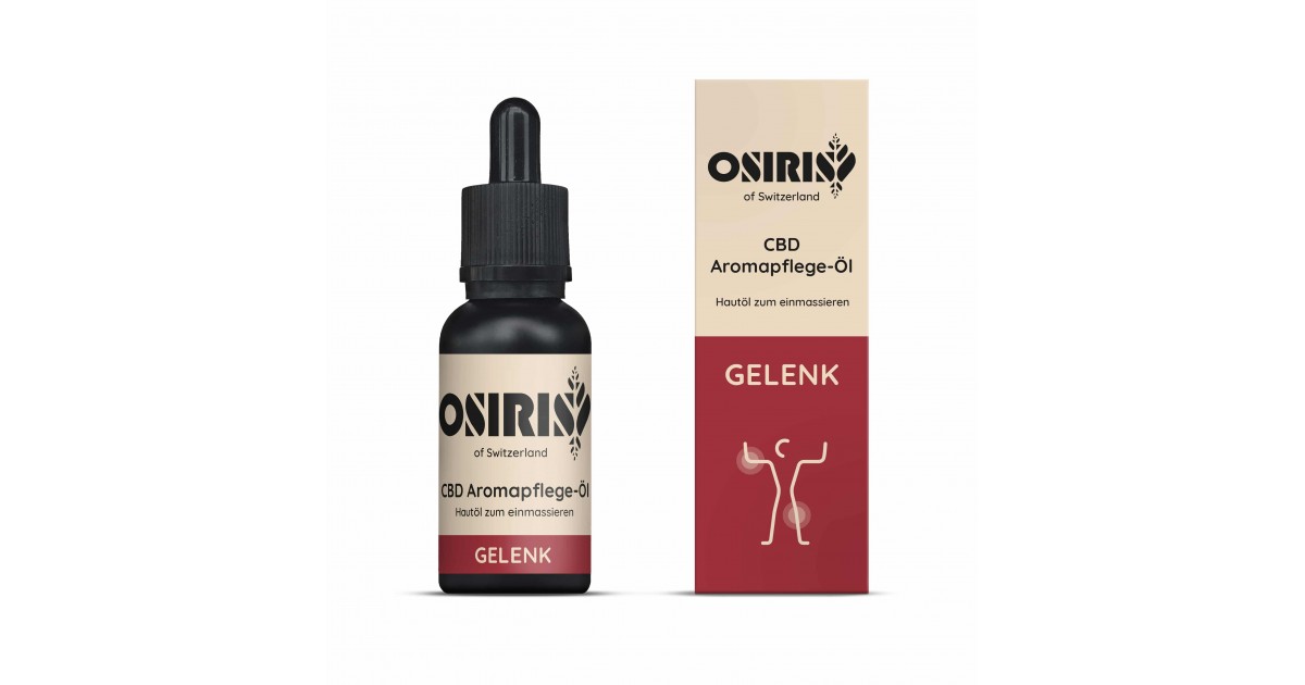 Osiris Gelenkwohl - Aroma care with organic St. John's wort and arnica oil