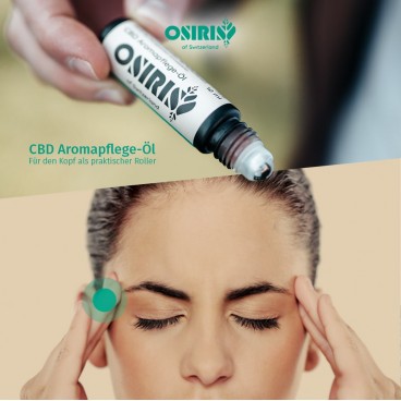 Osiris Kopfwohl – Aromatherapie Roll-On mit echter Minze
