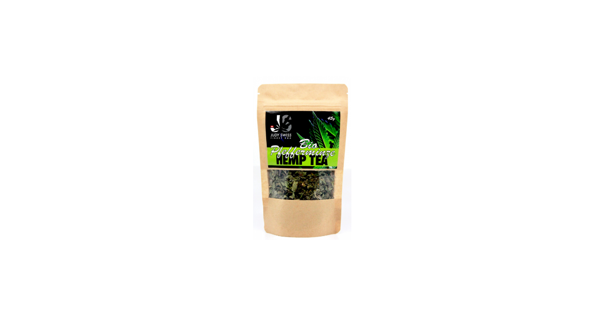 Judy Swiss Hemp Tea Organic Peppermint (45g)