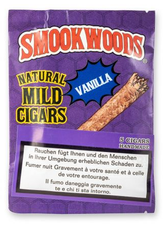 Image of Smookwoods Vanilla (5 Zigarren) bei CBD-Balance.ch