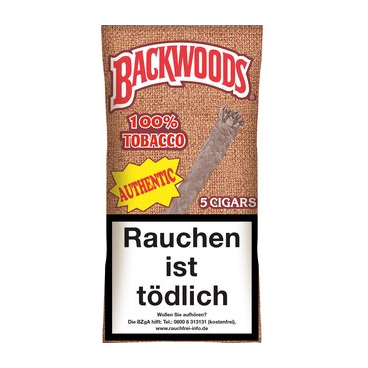 Backwoods autentico (5 sigari)