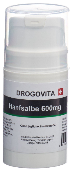 Image of Drogovita Hanfsalbe 600 mg (75ml) bei CBD-Balance.ch