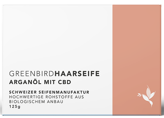 Image of Greenbird Haarseife Agranöl bei CBD-Balance.ch