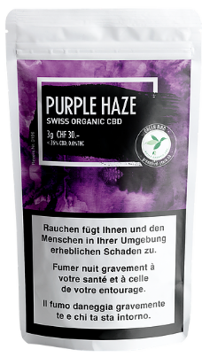 Image of Greenbird CBD Hanf Blüten Purple Haze (3g)