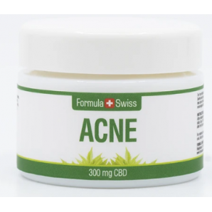 Formula Swiss Crème contre l'acné au CBD 300mg (30ml) 