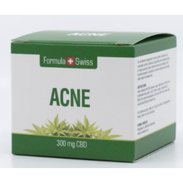 Formula Swiss Crème contre l'acné au CBD 300mg (30ml) 