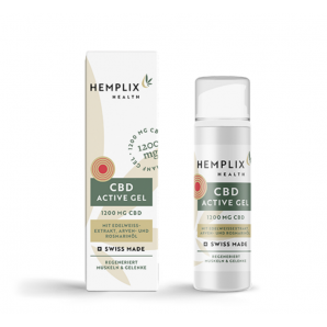 Hemplix CBD Gel con estratto di canapa e stella alpina, olio di pino cembro e rosmarino (50ml)