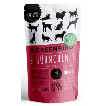 Greenbird CBD Animal Snack Chicken (150g)