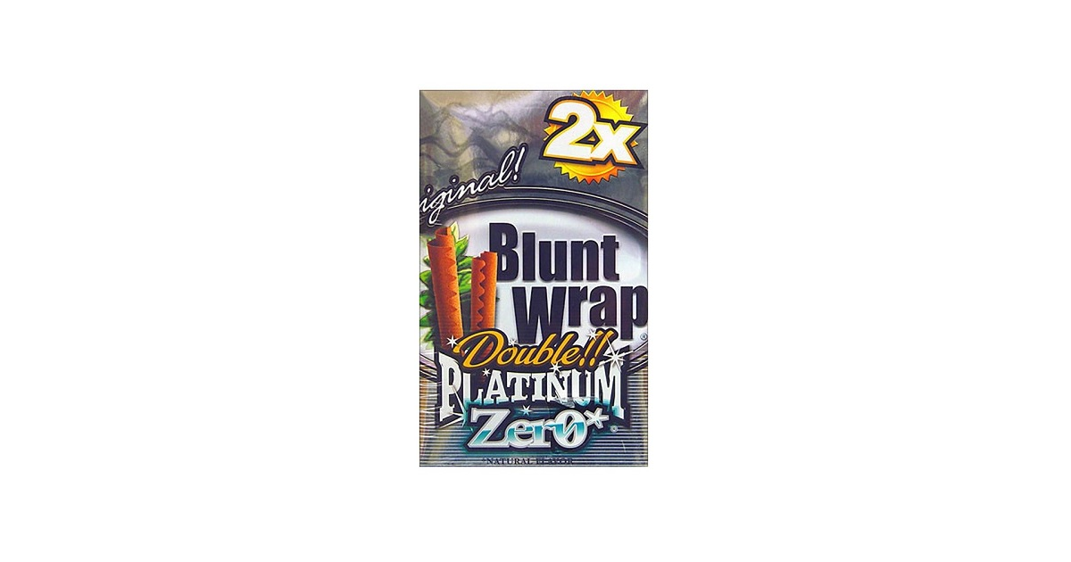 Blunt Wrap Platinum Zero Double (25 pcs) 