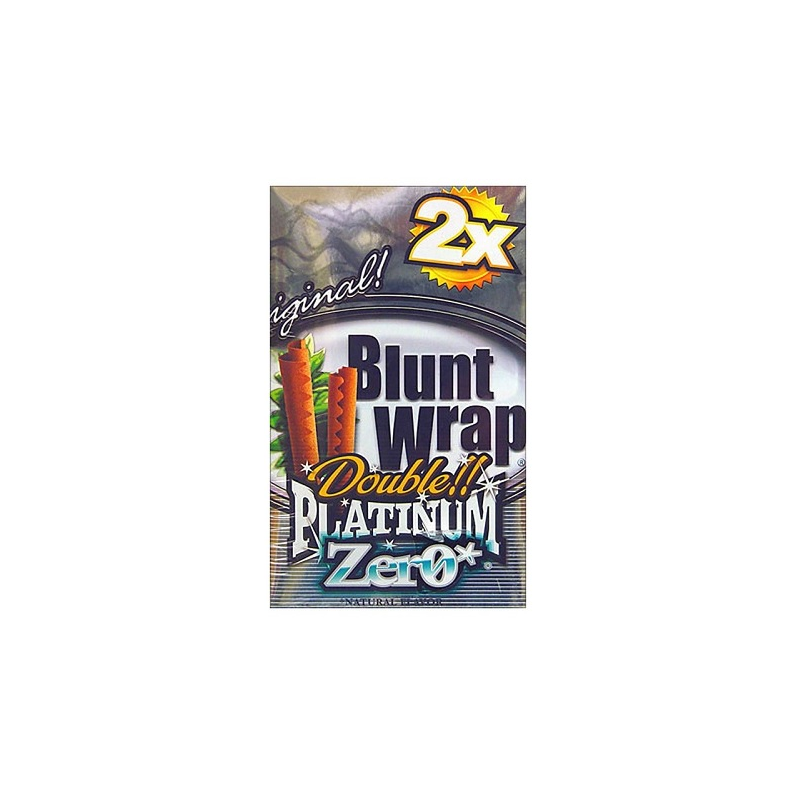 Blunt Wrap Platinum Zero Double (25 pcs)