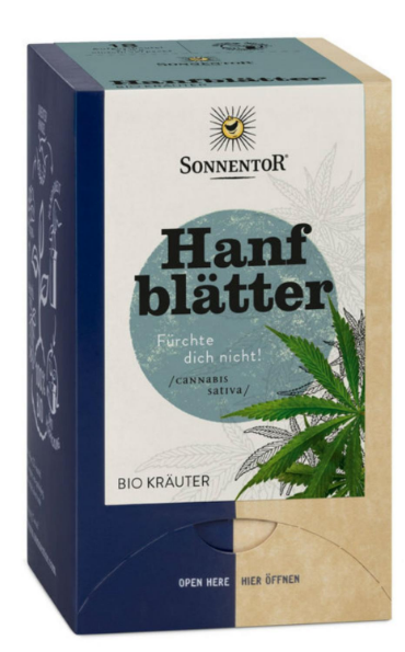 Image of Sonnentor Hanfblätter Tee (18 Beutel) bei CBD-Balance.ch