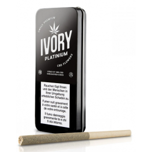 Ivory Platinum Pre-Rolled Joints (3 Stk)