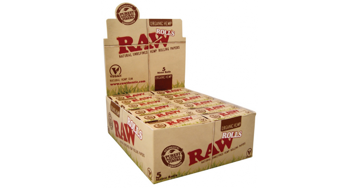 RAW Organic Hemp Rolls (24 Stk)