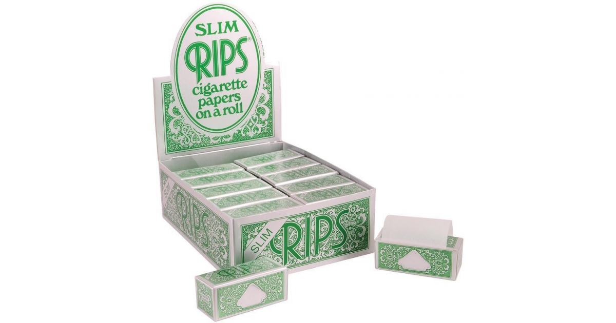 Rips Green Slim Rolls (24 Stk)