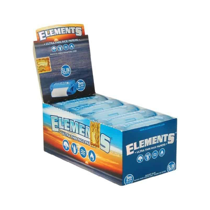 Elements Slim Rolls mit Case (10 Stk)