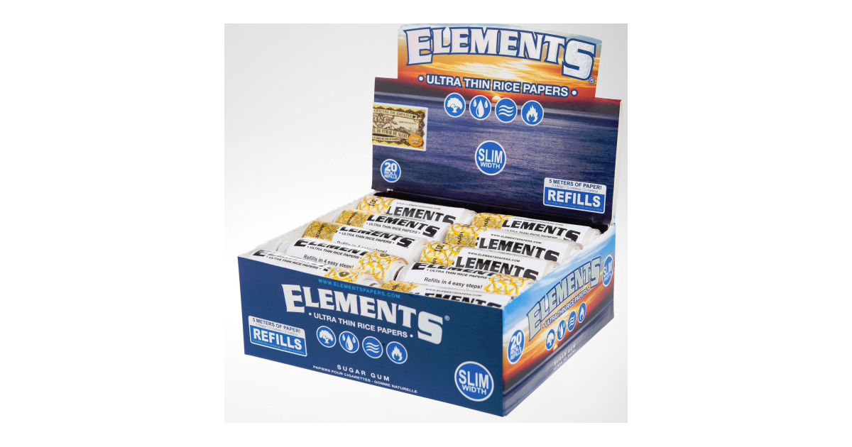 Elements Slim Rolls Refills (20 pezzi)