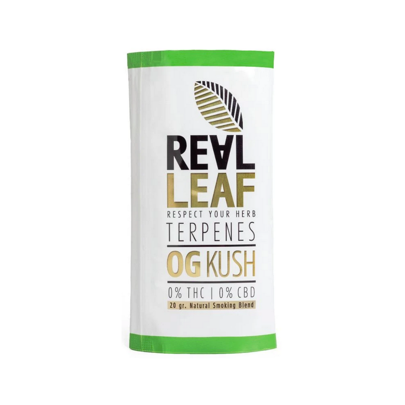 Real Leaf Tobacco substitute OG Kush with terpenes (20g)