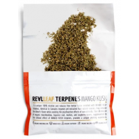 Real Leaf Sostituto del tabacco Mango Kush con terpeni (20g)