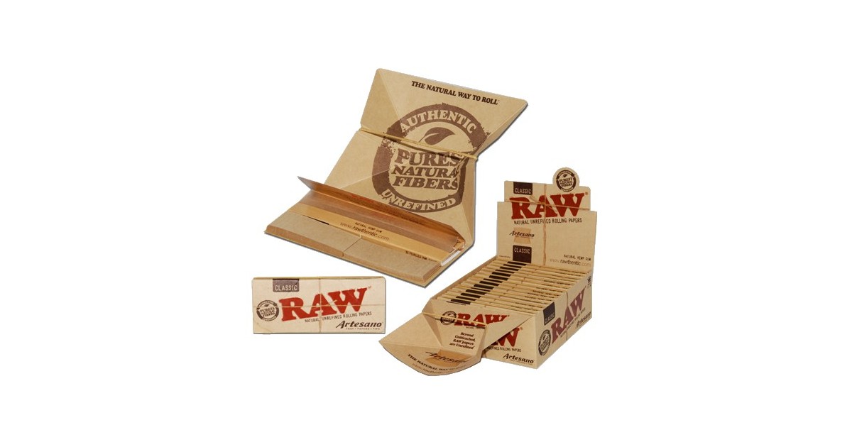 RAW Artesano Papers/Filters/Tray (15 Stk)