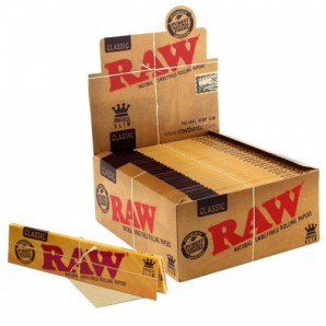RAW Classic Kingsize Slim Papers (50 pezzi)