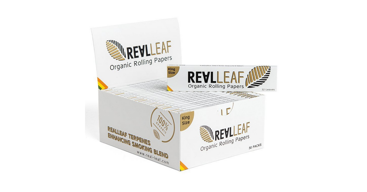 Real Leaf Organic King Size Papers (50 Stk)