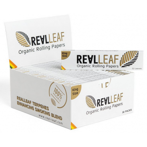 Real Leaf Organic King Size Papers (50 pcs)