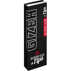 Gizeh Black Queen Size Papers + Tips (1 Stk)