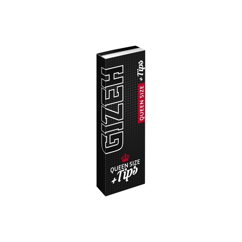 Gizeh Black Queen Size Papers + Tips (1 Stk)