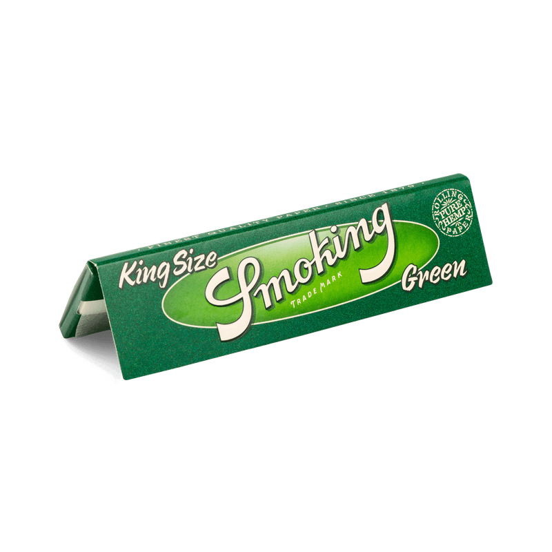 Smoking Green King Size Papers (1 Stk)