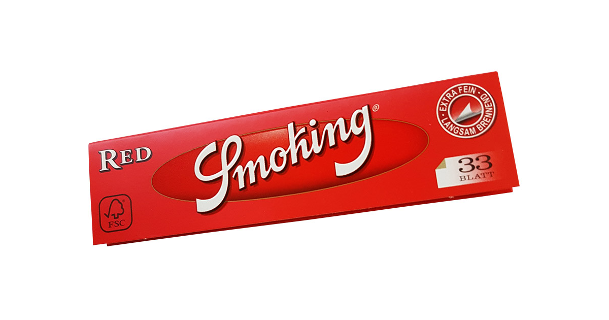 Smoking Red King Size Papers (1 Stk)