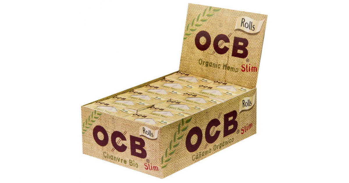 OCB Organic Hemp Slim Rolls (24 pcs)