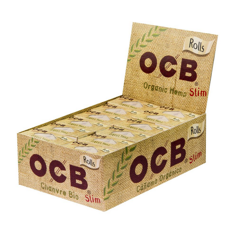 OCB Organic Hemp Slim Rolls (24 pezzi)
