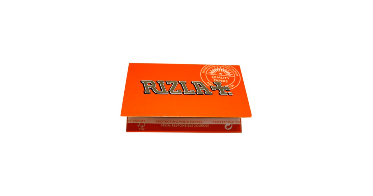 RIZLA Orange Double Window Papers (1 pc)