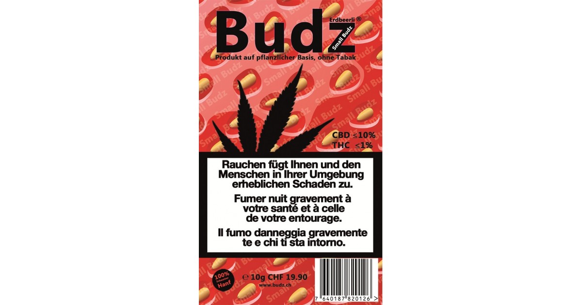 Budz CBD Erdbeerli Small Buds (10g)