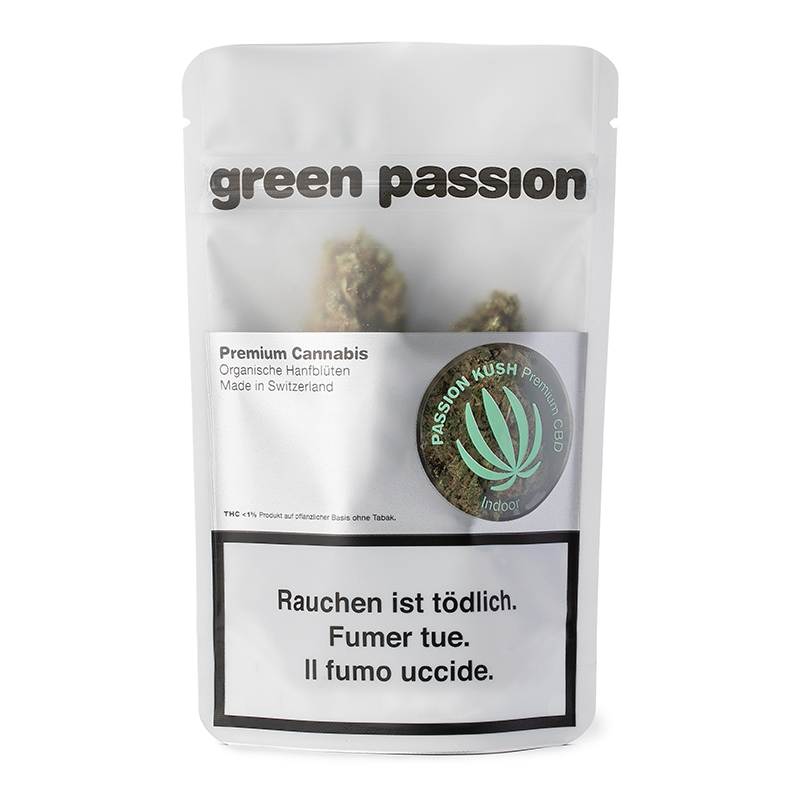 Green Passion CBD Blüten Passion Kush (2g)