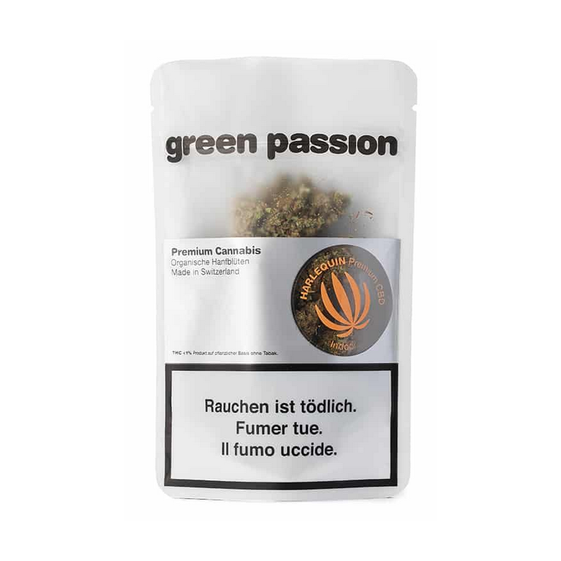 Green Passion CBD Blüten Harlequin (5g)