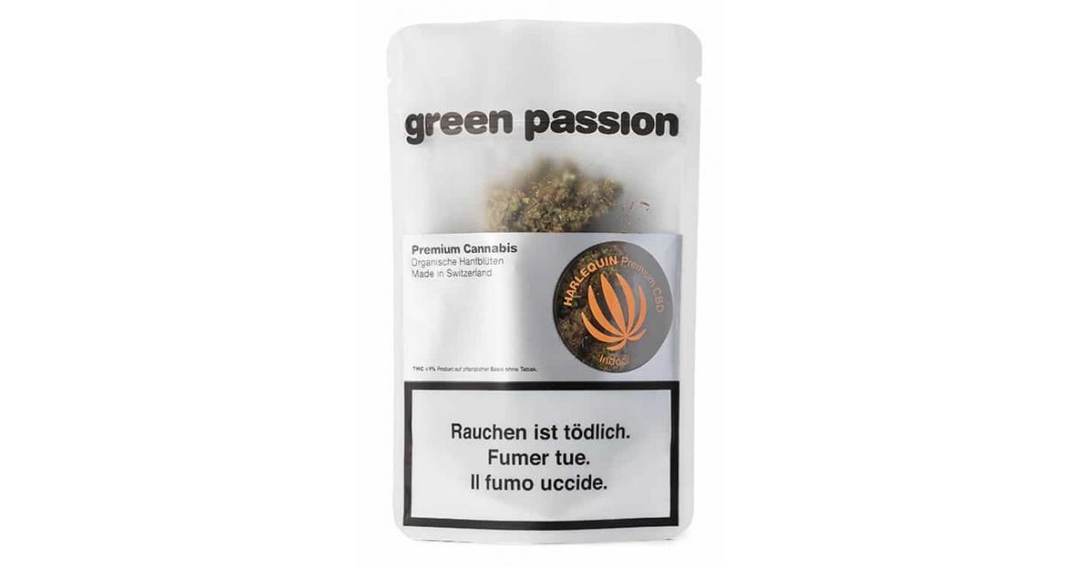 Green Passion CBD Blüten Harlequin (2g)