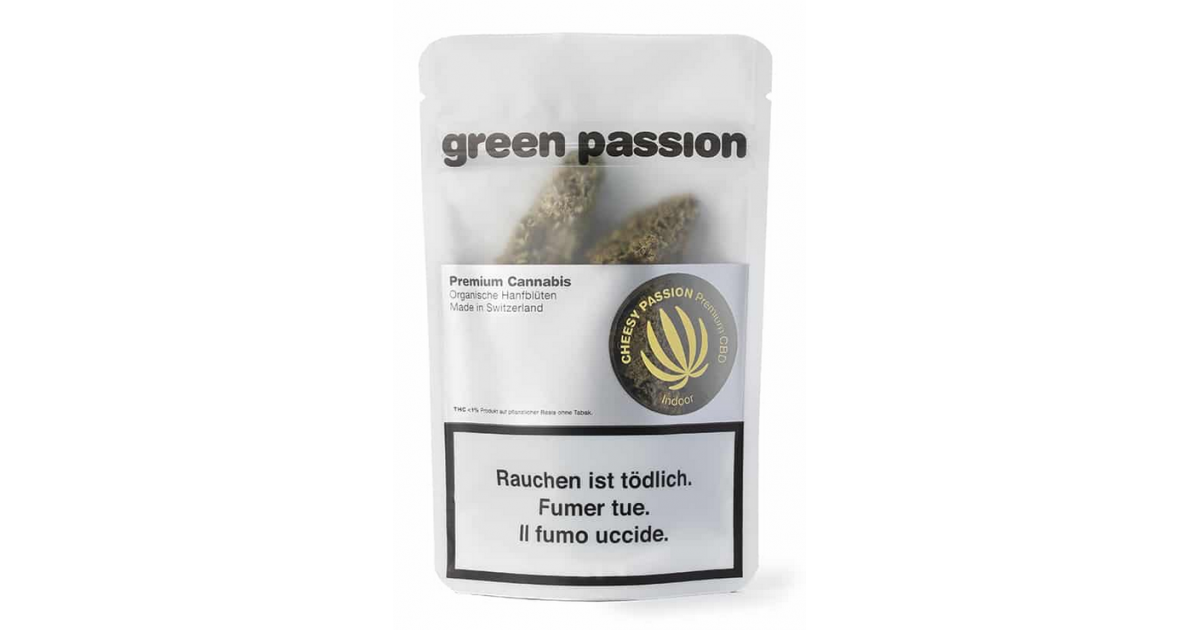 Green Passion CBD Blüten Cheesy Passion (10g)