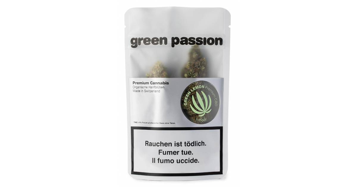 Green Passion Fleurs CBD Citron Vert (10g) 