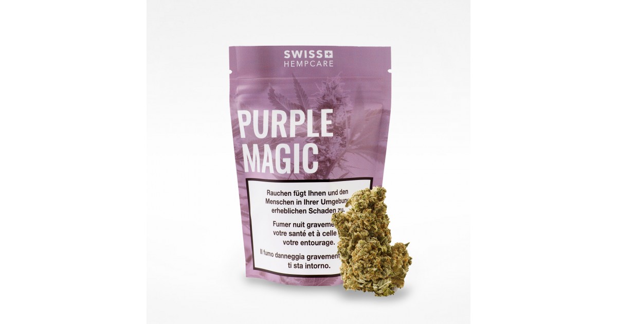 Swiss Hempcare CBD Blüten Purple Magic (6g)