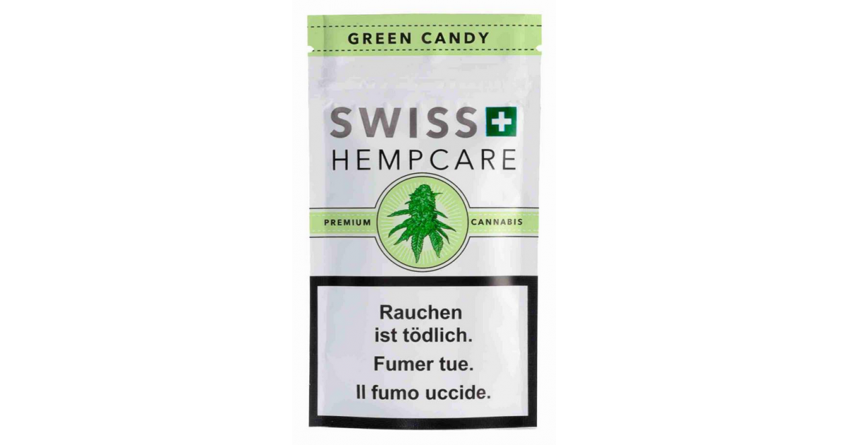 Swiss Hempcare CBD Blüten Green Candy (6g)