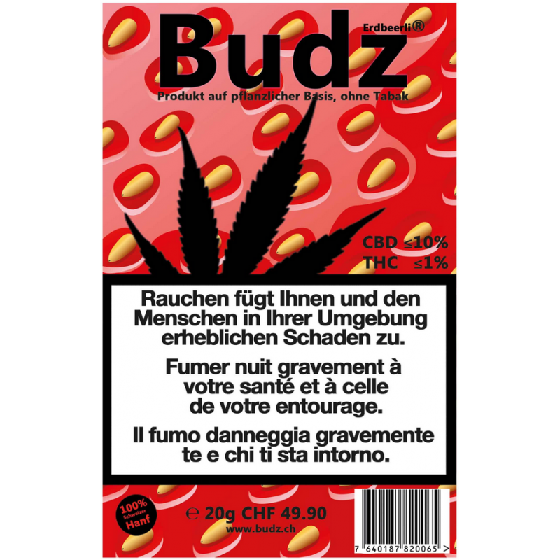 Budz CBD flowers strawberry (20g)