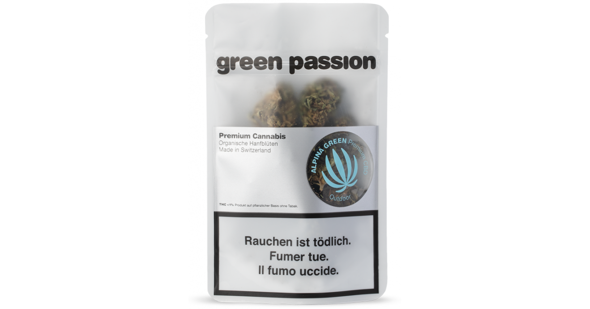 Green Passion Fiori di CBD Alpina Green (10g)