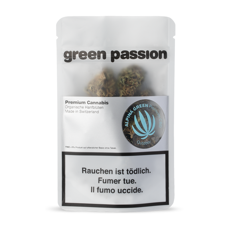 Green Passion CBD Blüten Alpina Green (10g)