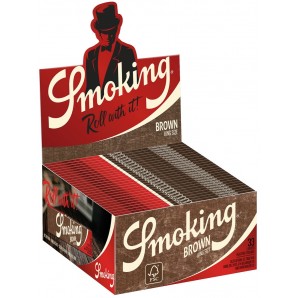 Smoking Brown King Size Papers (50 pcs)