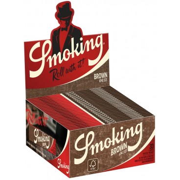Smoking Papiers bruns King Size (50 pcs) 
