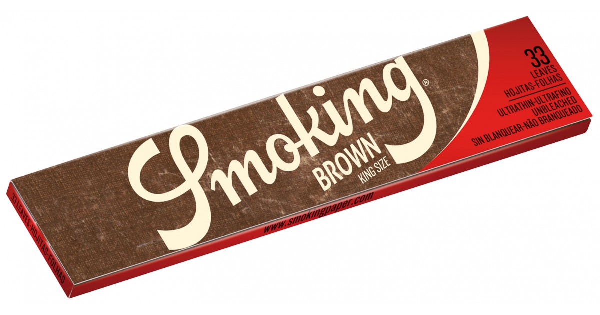 Smoking Brown King Size Papers (1 pz)