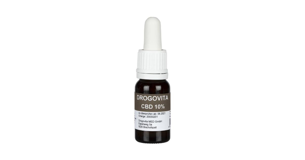 DrogoVita CBD Mouth Oil 10% (10ml)